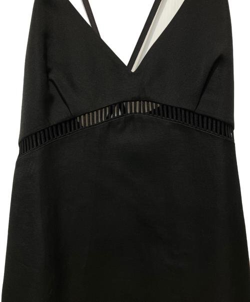 sacai（サカイ）sacai (サカイ) ファイユ ドレス ブラック サイズ:2の古着・服飾アイテム
