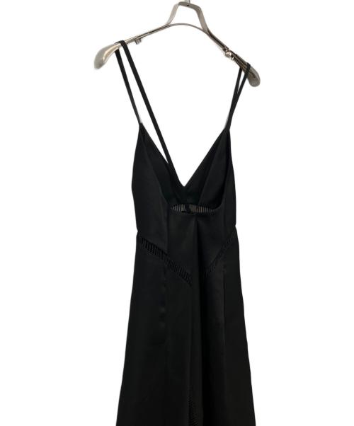 sacai（サカイ）sacai (サカイ) ファイユ ドレス ブラック サイズ:2の古着・服飾アイテム