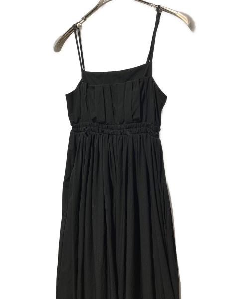 OMMO（オーエムエムオー）OMMO (オーエムエムオー) RANDOM TUCK CAMI OP ブラック サイズ:36の古着・服飾アイテム