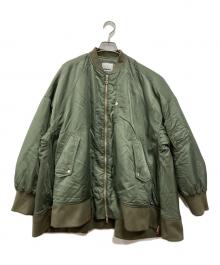 OMMO（オーエムエムオー）の古着「TENT LINE MA-1」｜オリーブ