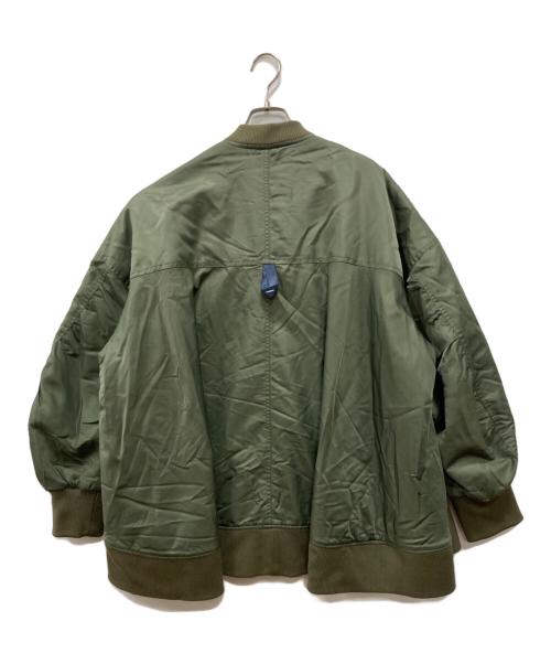 OMMO（オーエムエムオー）OMMO (オーエムエムオー) TENT LINE MA-1 オリーブ サイズ:FREEの古着・服飾アイテム