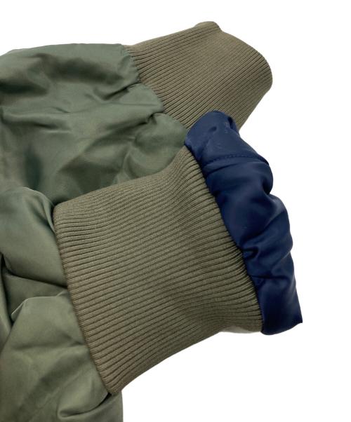 OMMO（オーエムエムオー）OMMO (オーエムエムオー) TENT LINE MA-1 オリーブ サイズ:FREEの古着・服飾アイテム