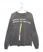 SAINT MICHAELセントマイケル）の古着「25SS CANDLE LS TEE」｜ブラック