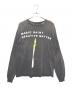 SAINT MICHAEL（セントマイケル）の古着「25SS CANDLE LS TEE」｜ブラック