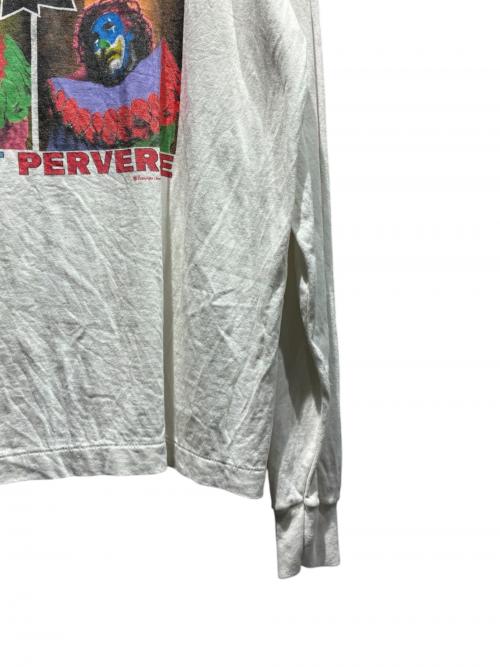SAINT MICHAEL（セントマイケル）SAINT MICHAEL (セントマイケル) ロングスリーブTシャツ/SM-HR1-0000-037 ホワイト サイズ:Lの古着・服飾アイテム