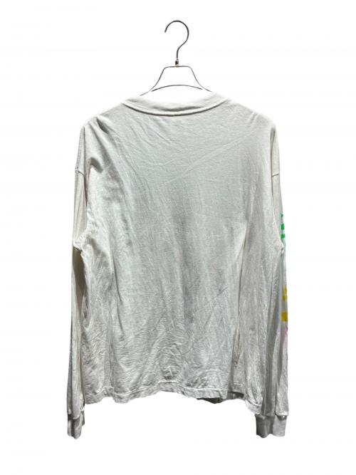 SAINT MICHAEL（セントマイケル）SAINT MICHAEL (セントマイケル) ロングスリーブTシャツ/SM-HR1-0000-037 ホワイト サイズ:Lの古着・服飾アイテム