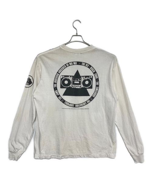 SAINT MICHAEL（セントマイケル）SAINT MICHAEL (セントマイケル) The KLF (ザ・ケイエルエフ) KLF LS TEE ホワイト サイズ:Lの古着・服飾アイテム