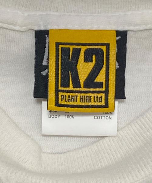 SAINT MICHAEL（セントマイケル）SAINT MICHAEL (セントマイケル) The KLF (ザ・ケイエルエフ) KLF LS TEE ホワイト サイズ:Lの古着・服飾アイテム