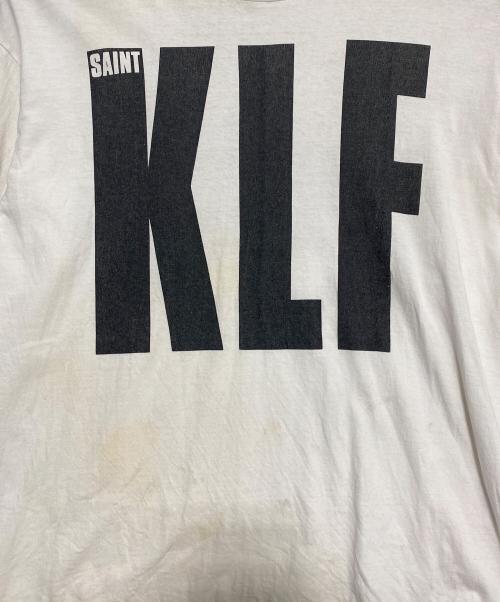 SAINT MICHAEL（セントマイケル）SAINT MICHAEL (セントマイケル) The KLF (ザ・ケイエルエフ) KLF LS TEE ホワイト サイズ:Lの古着・服飾アイテム