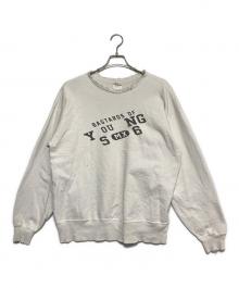 SAINT MICHAEL×BerBerJin（セントマイケル×ベンベルジン）の古着「Crew Neck Sweat Young」｜ホワイト