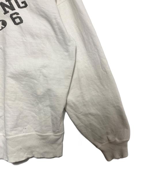 SAINT MICHAEL（セントマイケル）SAINT MICHAEL (セントマイケル) BerBerJin (ベンベルジン) Crew Neck Sweat Young ホワイト サイズ:Lの古着・服飾アイテム