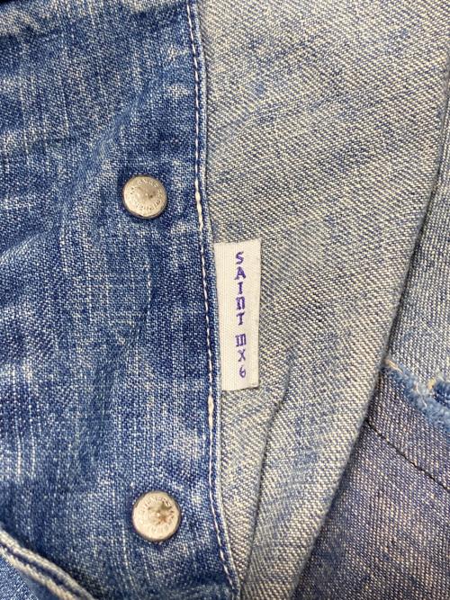 SAINT MICHAEL（セントマイケル）SAINT MICHAEL (セントマイケル) DENIM PNT ブルー サイズ:Mの古着・服飾アイテム
