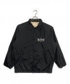 SAINT MICHAELセントマイケル）の古着「SA COACH JKT S ROOM / BLACK」｜ブラック