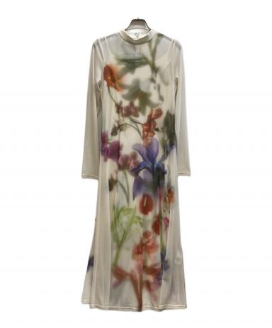 中古・古着通販】Ameri (アメリ) SMOKE FLOWER FLARE DRESS