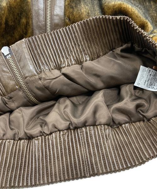 Ameri（アメリ）AMERI (アメリ) DESSERT CUP FUR BLOUSON ブラウン サイズ:FREEの古着・服飾アイテム