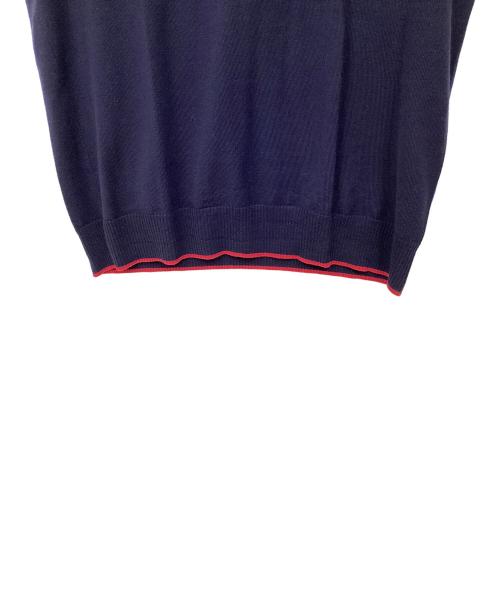 BURBERRY BLACK LABEL（バーバリーブラックレーベル）BURBERRY BLACK LABEL (バーバリーブラックレーベル) ウールベスト ネイビー サイズ:4の古着・服飾アイテム