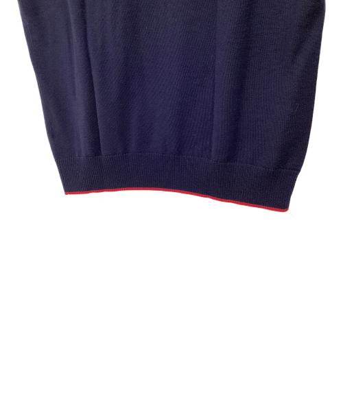 BURBERRY BLACK LABEL（バーバリーブラックレーベル）BURBERRY BLACK LABEL (バーバリーブラックレーベル) ウールベスト ネイビー サイズ:4の古着・服飾アイテム