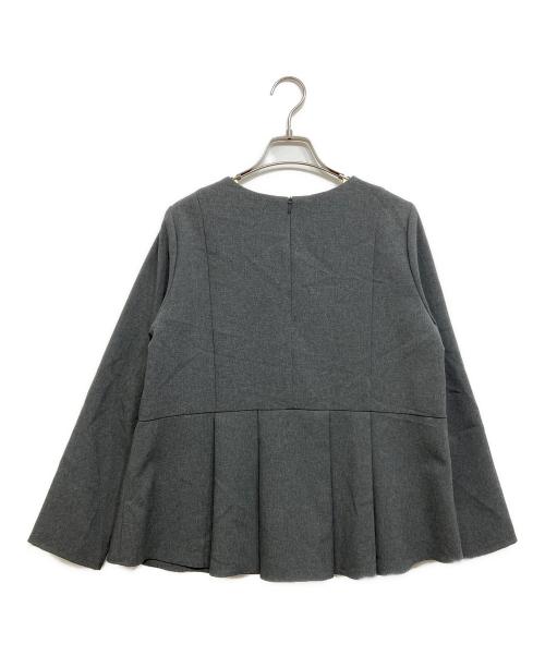 MICA&DEAL（マイカアンドディール）MICA&DEAL (マイカアンドディール) バックプリーツセットアップ グレー サイズ:36の古着・服飾アイテム