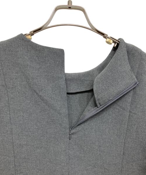 MICA&DEAL（マイカアンドディール）MICA&DEAL (マイカアンドディール) バックプリーツセットアップ グレー サイズ:36の古着・服飾アイテム