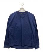 DIESEL Black Goldディーゼル ブラック ゴールド）の古着「プルオーバーシャツ」｜ネイビー