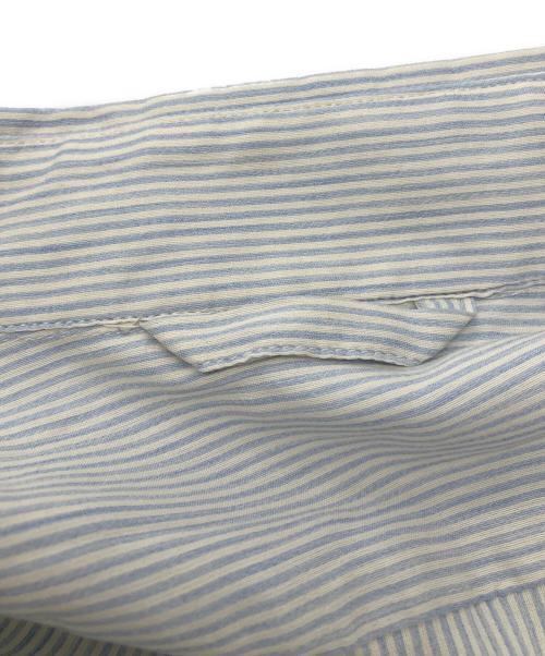 Maison Margiela（メゾンマルジェラ）Maison Margiela (メゾンマルジェラ) ストライプシャツ スカイブルー サイズ:36の古着・服飾アイテム