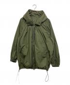 CINOHチノ）の古着「NYLON HOODIE BLOUSON」｜カーキ
