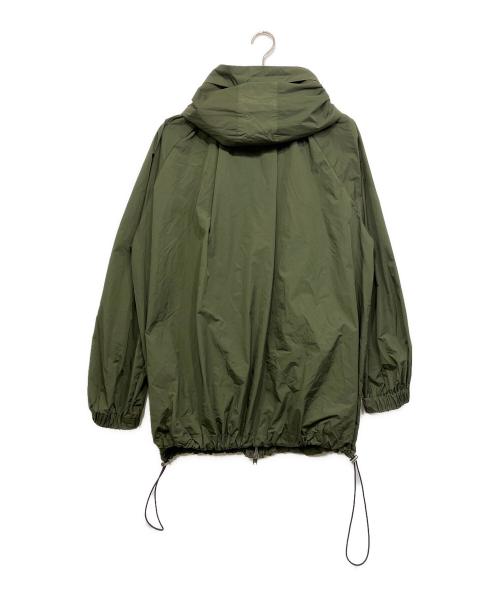 CINOH（チノ）CINOH (チノ) NYLON HOODIE BLOUSON カーキ サイズ:38の古着・服飾アイテム