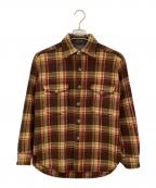 PENDLETONペンドルトン）の古着「ボードシャツ」｜ブラウン×レッド
