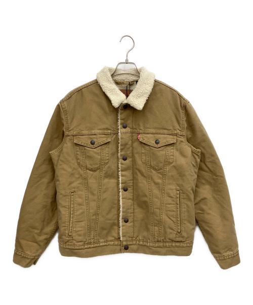 LEVI'S（リーバイス）LEVI'S (リーバイス) TYPEⅢシェルパトラッカージャケット ベージュ サイズ:M 未使用品の古着・服飾アイテム