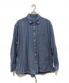 BROCHURE×SSZブローシュアー×エスエスズィー）の古着「GENERALLY DENIMシャツ」｜インディゴ