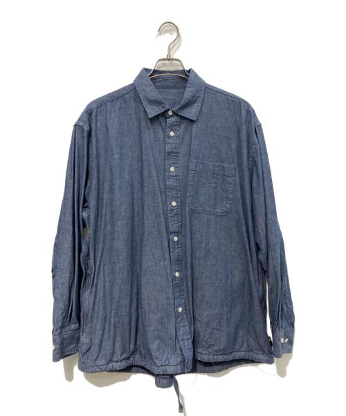 BROCHURE（ブローシュアー）BROCHURE (ブローシュアー) SSZ (エスエスズィー) GENERALLY DENIMシャツ インディゴ サイズ:Sの古着・服飾アイテム
