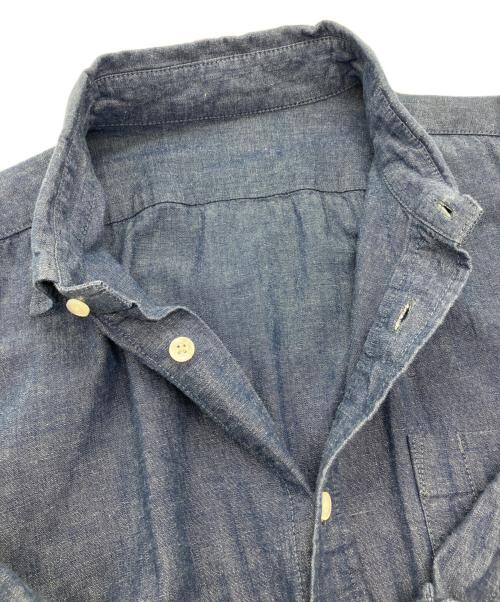 BROCHURE（ブローシュアー）BROCHURE (ブローシュアー) SSZ (エスエスズィー) GENERALLY DENIMシャツ インディゴ サイズ:Sの古着・服飾アイテム