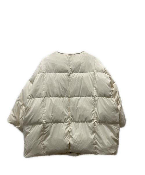 wee9s（ウィークス）wee9s (ウィークス) マフラー+ダウンコート/perfect silhouette down coat muffler set アイボリー サイズ:Fの古着・服飾アイテム