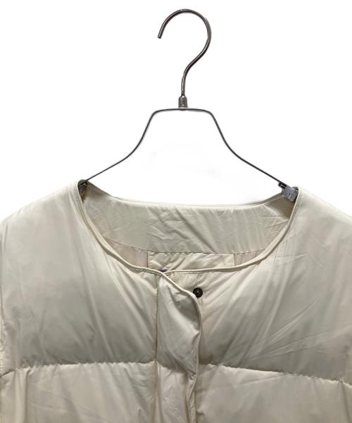 wee9s（ウィークス）wee9s (ウィークス) マフラー+ダウンコート/perfect silhouette down coat muffler set アイボリー サイズ:Fの古着・服飾アイテム