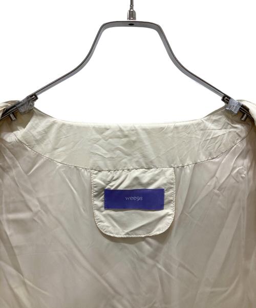 wee9s（ウィークス）wee9s (ウィークス) マフラー+ダウンコート/perfect silhouette down coat muffler set アイボリー サイズ:Fの古着・服飾アイテム