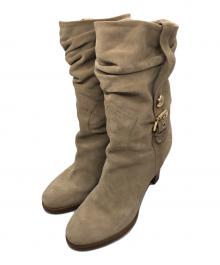 LOUIS VUITTON（ルイ ヴィトン）の古着「エンジニアブーツ」｜ベージュ