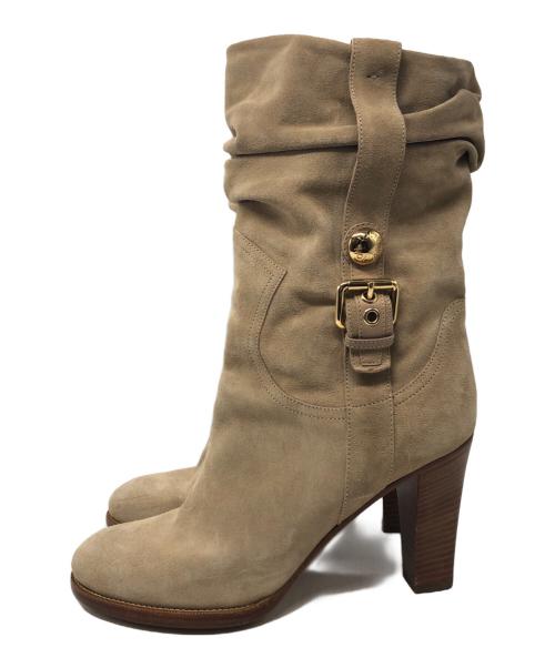 LOUIS VUITTON（ルイ ヴィトン）LOUIS VUITTON (ルイ ヴィトン) エンジニアブーツ ベージュ サイズ:39の古着・服飾アイテム