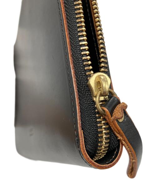PORTER（ポーター）PORTER (ポーター) レザークラッチバッグ ブラックの古着・服飾アイテム