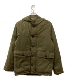 VALSTAR（ヴァルスター）の古着「Down padded hooded jacket」｜オリーブ