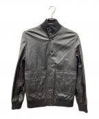 VALSTARヴァルスター）の古着「NAPPA DRIVING BLOUSON」｜ブラック