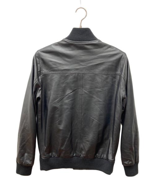 VALSTAR（ヴァルスター）VALSTAR (ヴァルスター) NAPPA DRIVING BLOUSON ブラック サイズ:44の古着・服飾アイテム