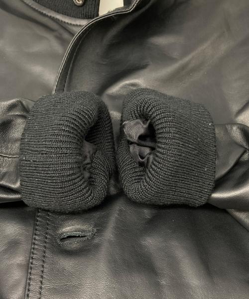 VALSTAR（ヴァルスター）VALSTAR (ヴァルスター) NAPPA DRIVING BLOUSON ブラック サイズ:44の古着・服飾アイテム