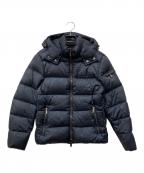 MOORERムーレー）の古着「BRETT-SH/ダウンジャケット」｜ネイビー