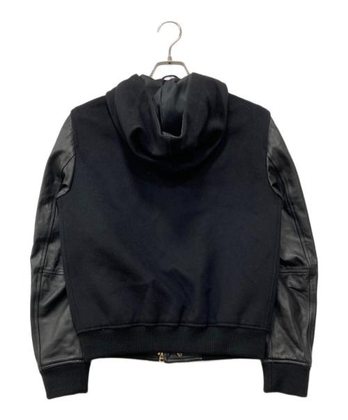 EMMETI（エンメティ）EMMETI (エンメティ) URBINO ボンバージャケット ブラック サイズ:44の古着・服飾アイテム