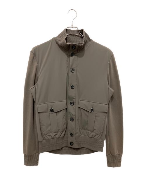 HERNO（ヘルノ）HERNO (ヘルノ) バルスタータイプ スタンドカラーブルゾン グレー サイズ:S 未使用品の古着・服飾アイテム