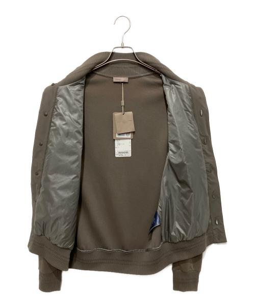 HERNO（ヘルノ）HERNO (ヘルノ) バルスタータイプ スタンドカラーブルゾン グレー サイズ:S 未使用品の古着・服飾アイテム