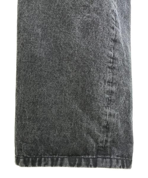 LOEWE（ロエベ）LOEWE (ロエベ) アナグラムバギージーンズデニム H526Y11W61 ブラック サイズ:46の古着・服飾アイテム