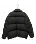 MIU MIU (ミュウミュウ) ロゴプリント ダウンジャケット ブラック サイズ:44：220000円