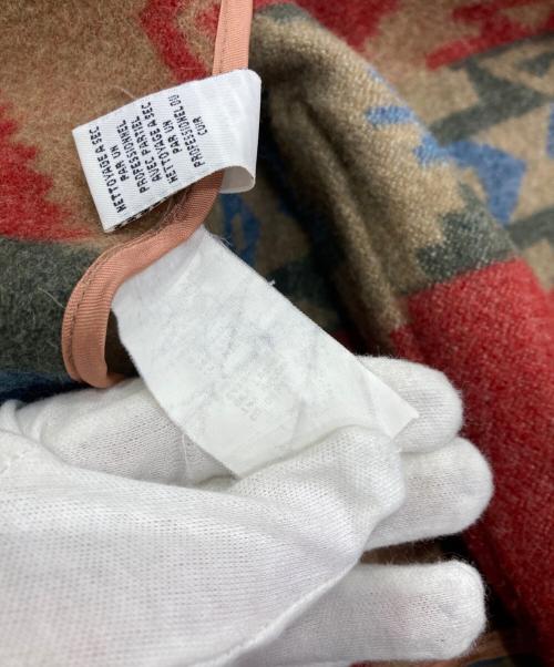 LAUREN RALPH LAUREN（ローレンラルフローレン）LAUREN RALPH LAUREN (ローレンラルフローレン) ネイティブ柄ガウンカーディガン ブラウン サイズ:Pの古着・服飾アイテム