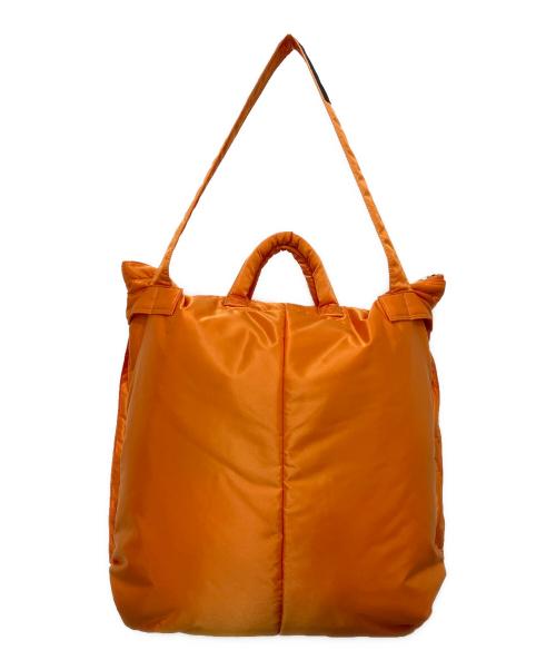 PORTER（ポーター）PORTER (ポーター) 2WAY HELMETBAG オレンジの古着・服飾アイテム